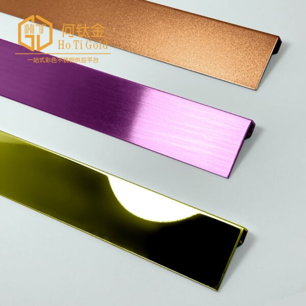 stainless steel t shaped decoration trim strip