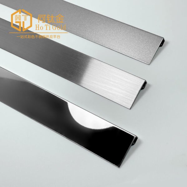 stainless steel t shaped decoration trim strip