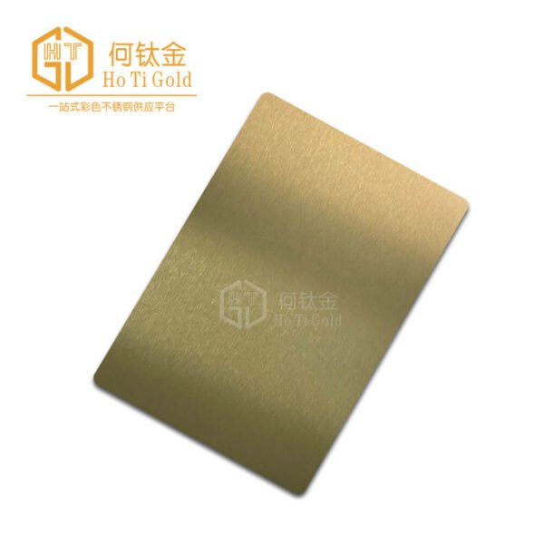 afp champagne gold shiny stainless steel sheet