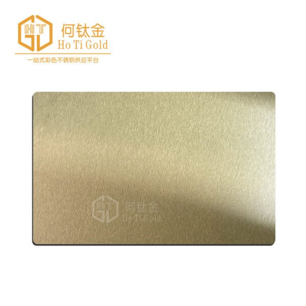 afp champagne gold shiny stainless steel sheet