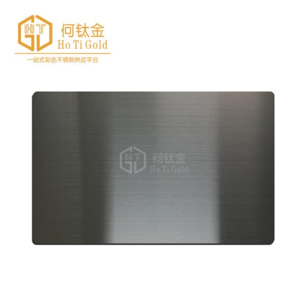 hairline pvd blackstainless steel sheet