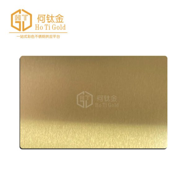 afp champagne gold shiny stainless steel sheet