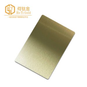 afp champagne gold shiny stainless steel sheet