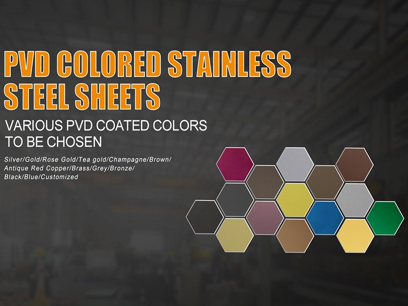 color stainless steel sheet features
