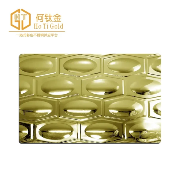 egg gold embossed stainless steel sheet