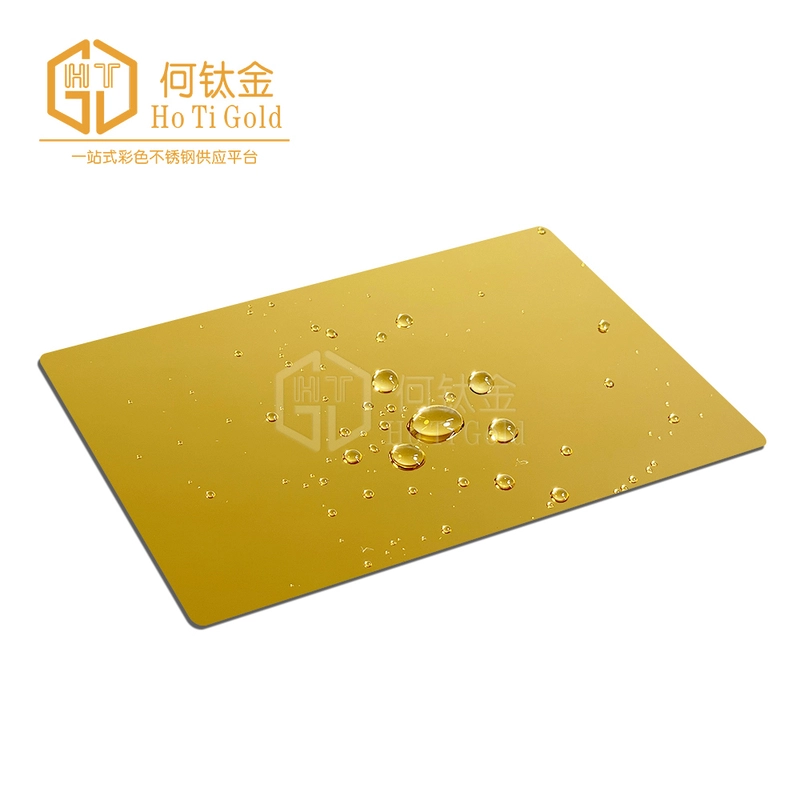 gold mirror stainless steel sheet 1