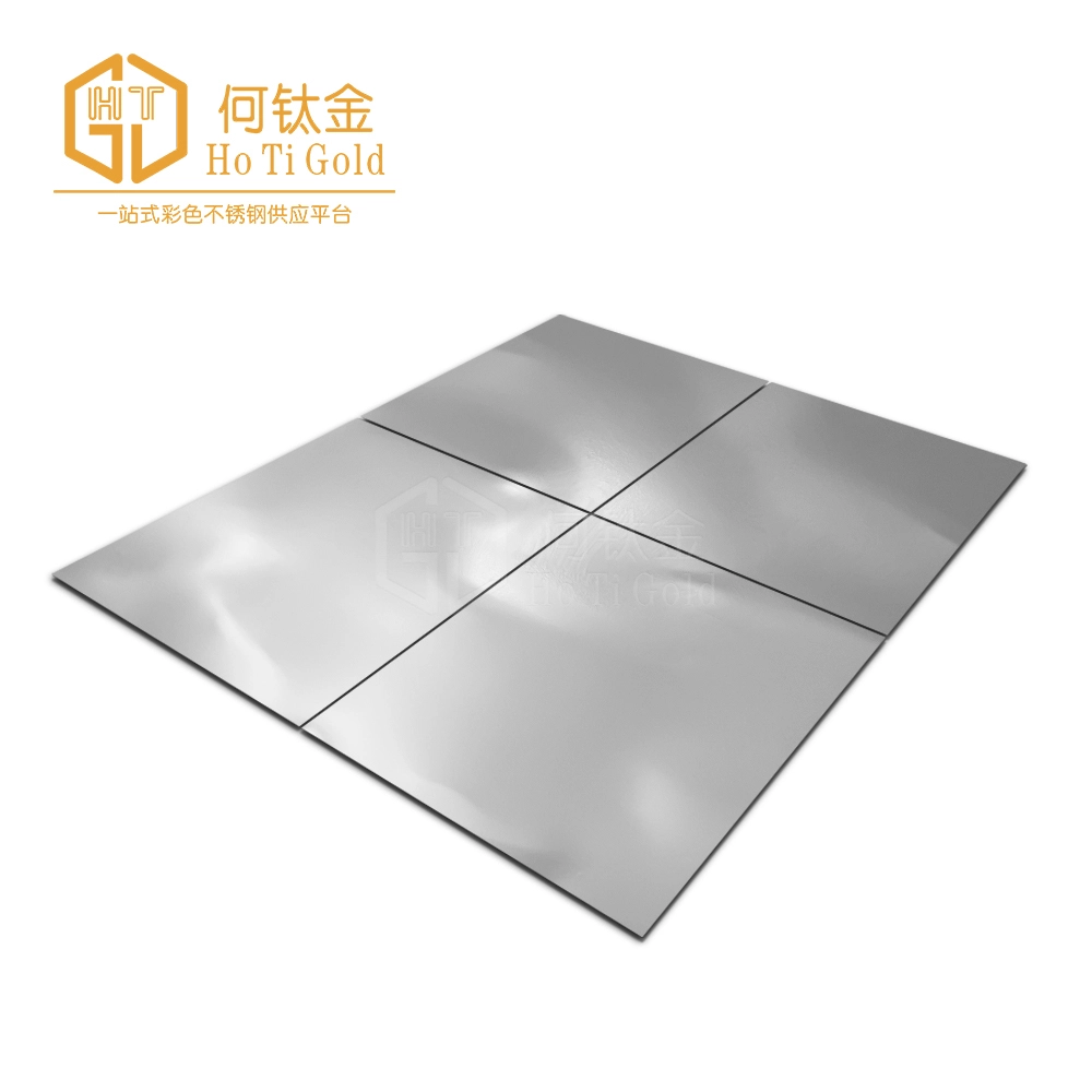 silver big water ripple stainless steel sheet