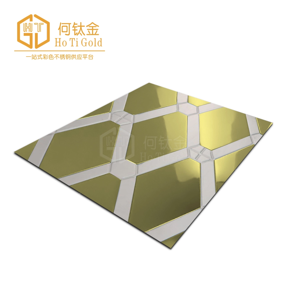 titanium gold double color stainless steel sheet 2