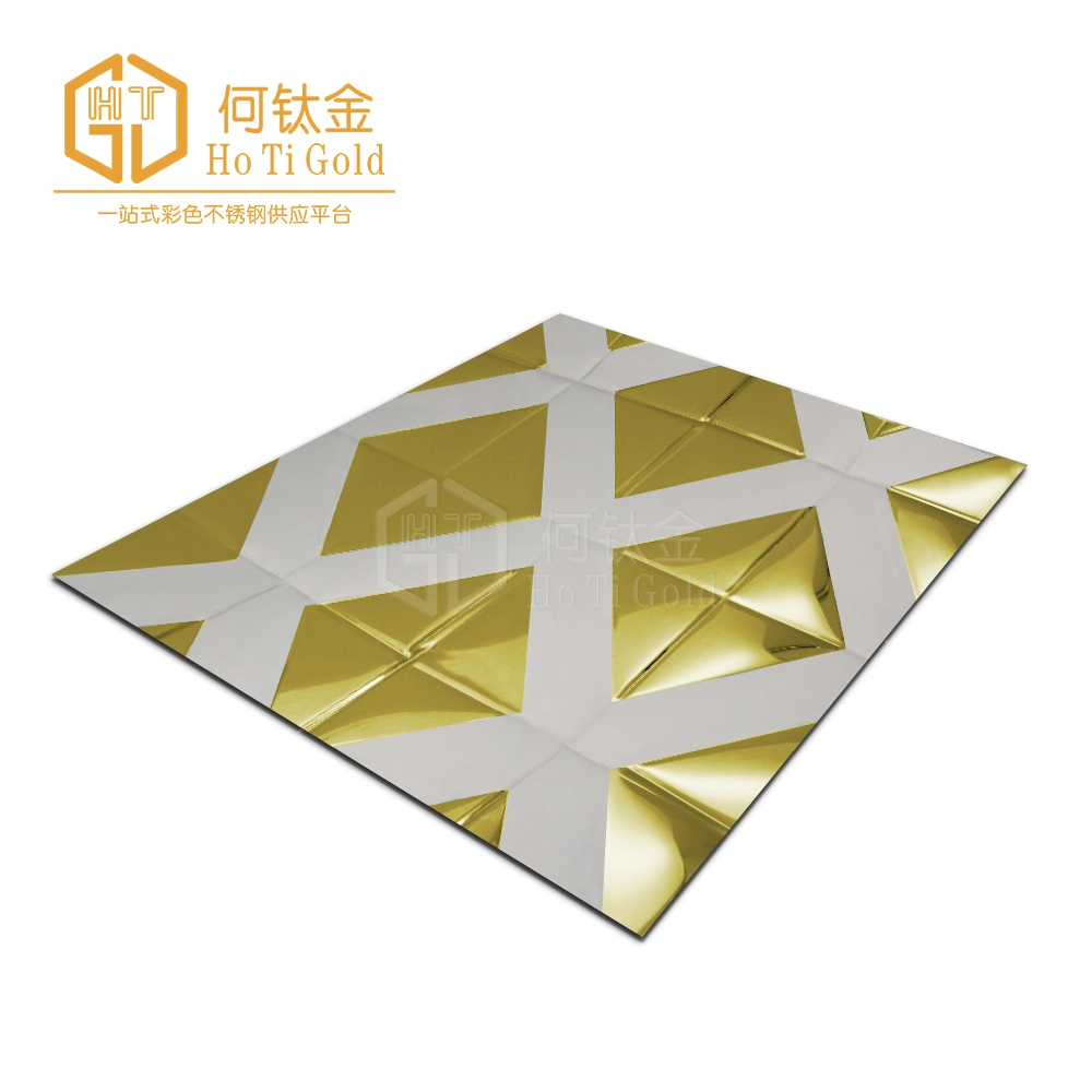 titanium gold double color stainless steel sheet