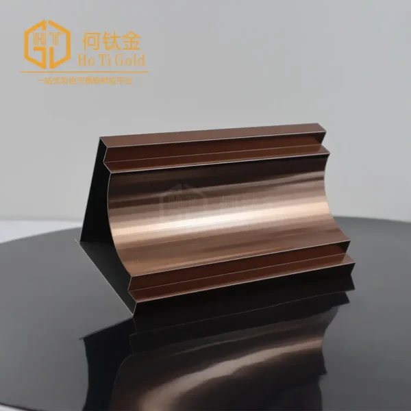 stainless steel curved decorative strip