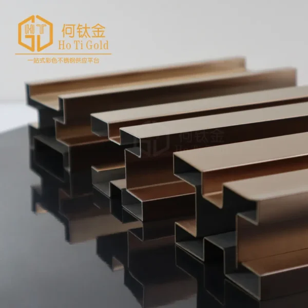 stainless steel door trim strip