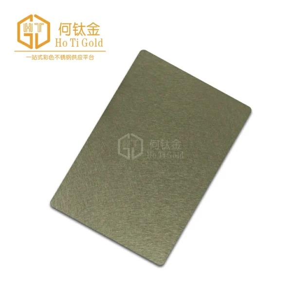 vibration champagne shiny afp stainless steel sheet