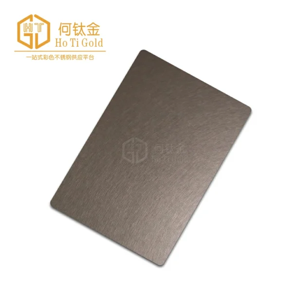 vibration k gold matt afp stainless steel sheet