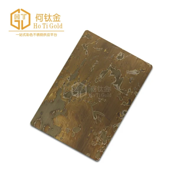 archaize hl antique bronze a stainless steel sheet