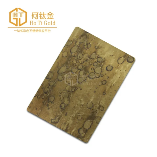 archaize hl antique brass b stainless steel sheet