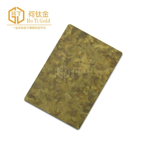 archaize vibration antique brass b stainless steel sheet