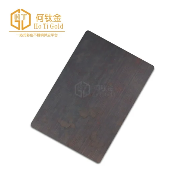 archaize hl antique red copper a stainless steel sheet