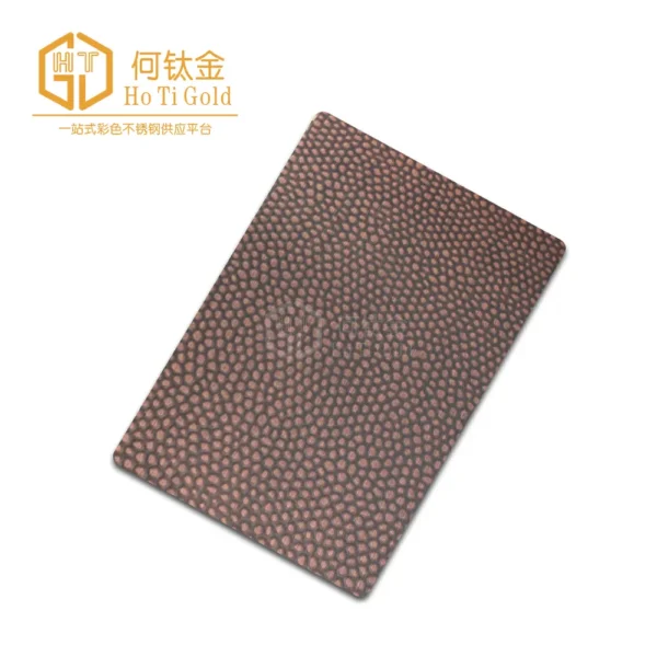 hairline honeycomb a antique copper stainless steel sheet