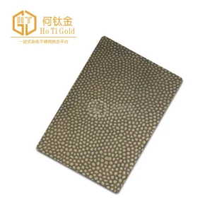 hairline honeycomb b antique brass vibration stainless steel sheet