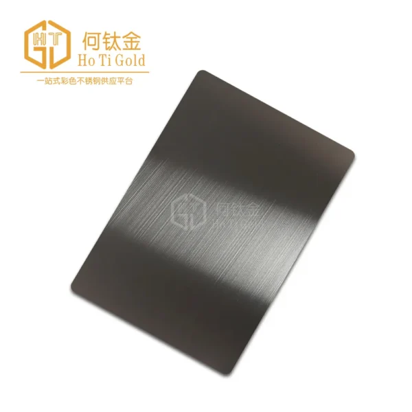 hairline grey shiny afp stainless steel sheet