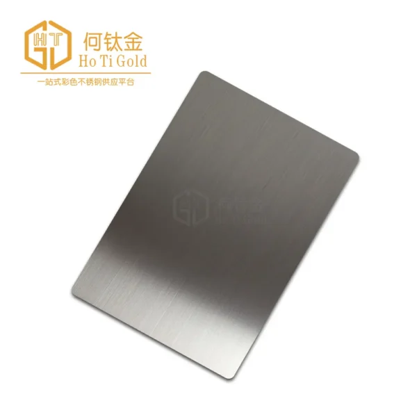 hairline grey matt afp stainless steel sheet