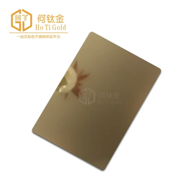 sandblasted champagne shiny afp stainless steel sheet (复制)