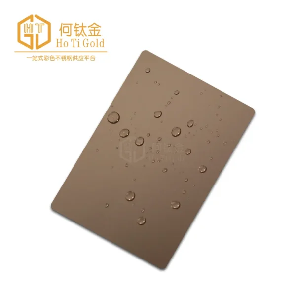 sandblasted k gold shiny afp stainless steel sheet (复制)