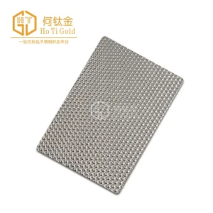 hairline small dots stainless steel sheet