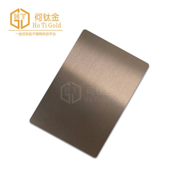 hairline bronze+afp stainless steel sheet