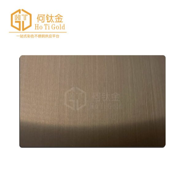 hairline bronze+afp stainless steel sheet