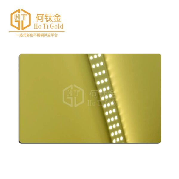 mirror zr brass gold+afp stainless steel sheet