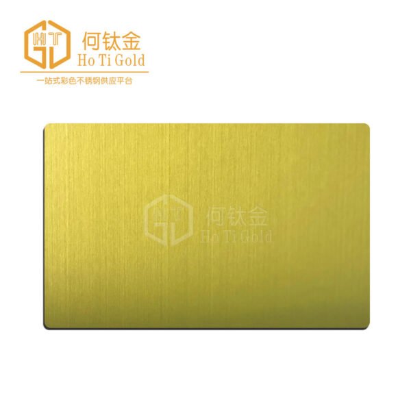 hairline zr brass gold+afp stainless steel sheet