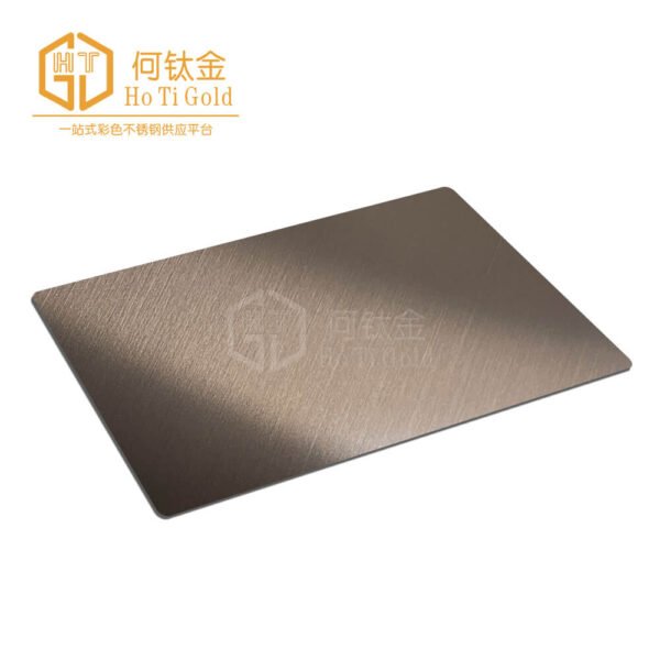 hairline bronze+afp stainless steel sheet