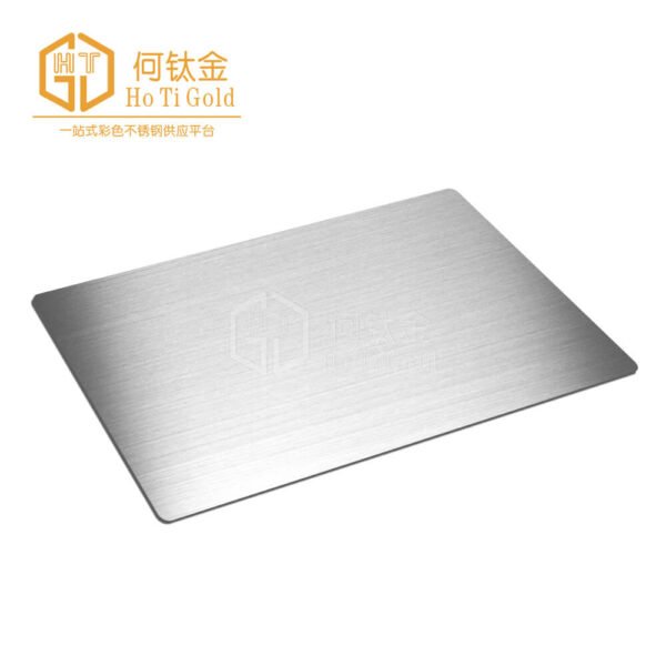 hairline ti silver+afp stainless steel sheet