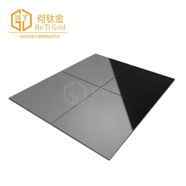 mirror black+afp stainless steel sheet