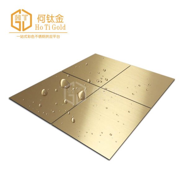 hairline nickel silver+afp stainless steel sheet