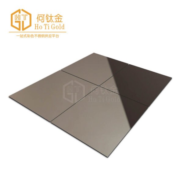 mirror bronze+afp stainless steel sheet