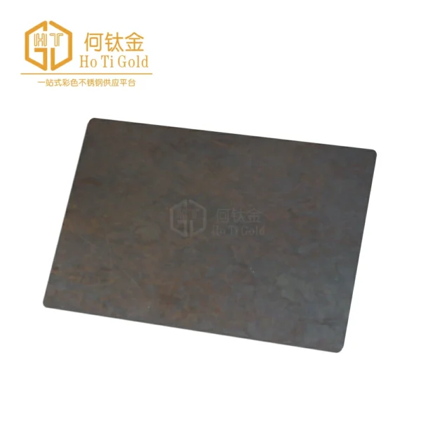 archaize vibration antique bronze a stainless steel sheet