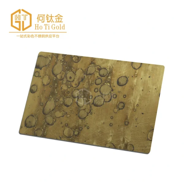 archaize hl antique brass b stainless steel sheet