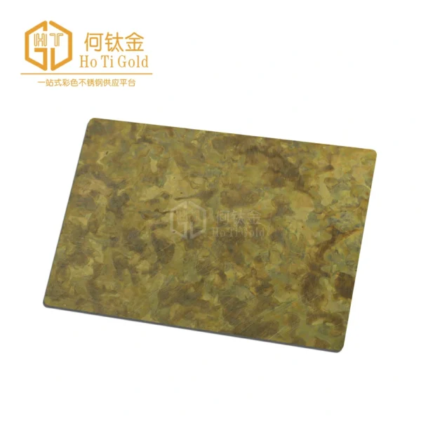 archaize vibration antique brass b stainless steel sheet