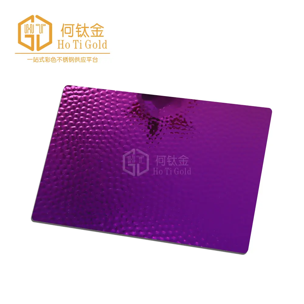 mirror purple honeycomb b stainless steel sheet