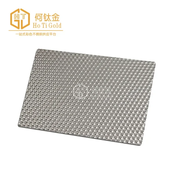 hairline small dots stainless steel sheet