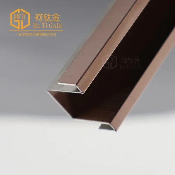 stainless steel metal u slot