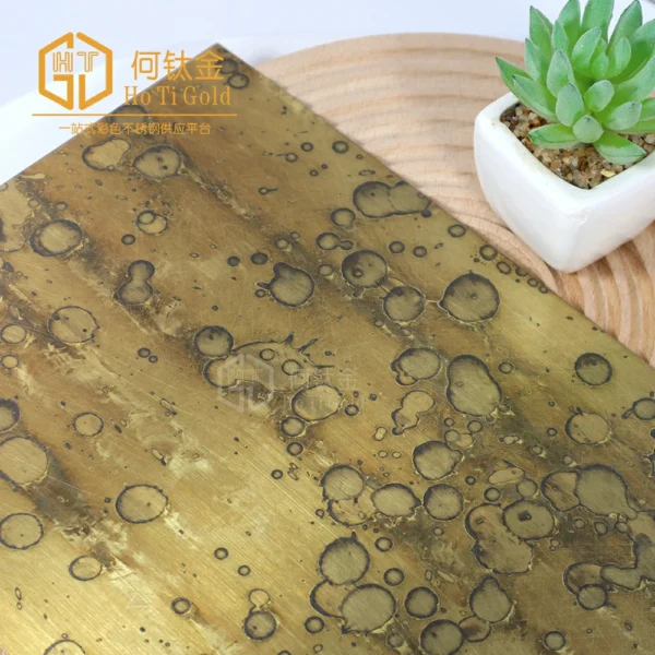 archaize hl antique brass b stainless steel sheet