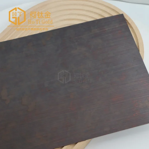 archaize hl antique red copper a stainless steel sheet