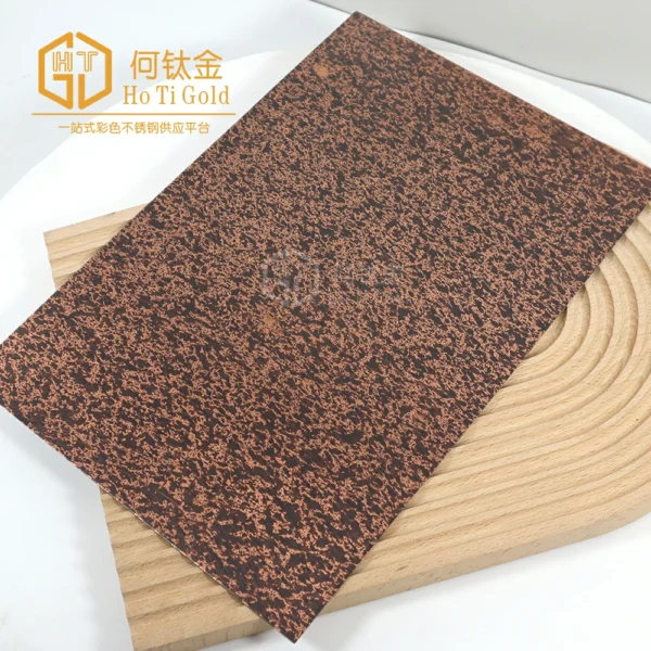 archaize hl antique red copper b stainless steel sheet