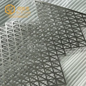 laser hollow out lattice screen partition