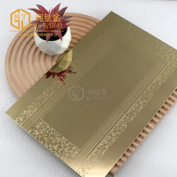 elevator decorative sheet mirror titanium a