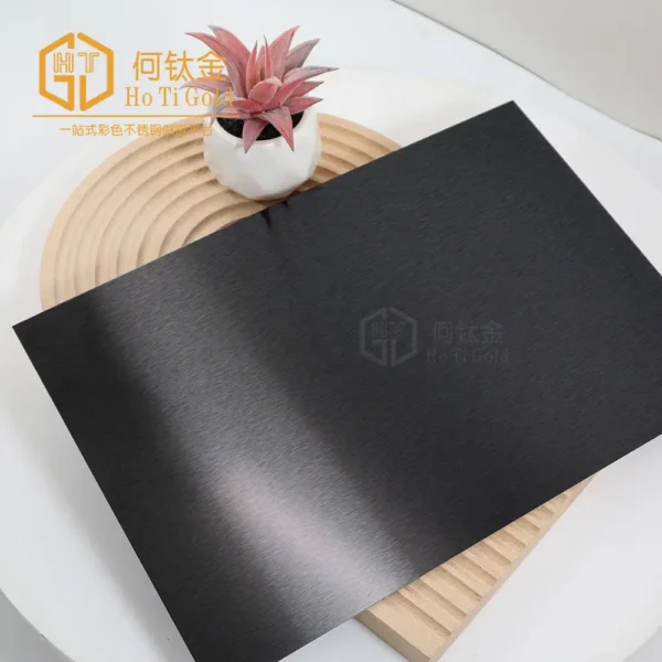 no.4 chemical black 201+shiny afp stainless steel sheet