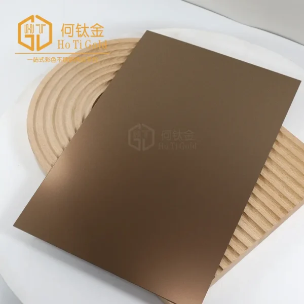 sandblasted rose gold matt afp stainless steel sheet (复制)